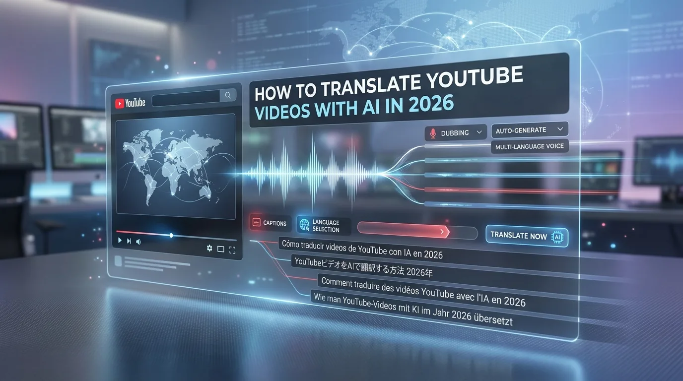 How to Translate YouTube Videos with AI in 2026